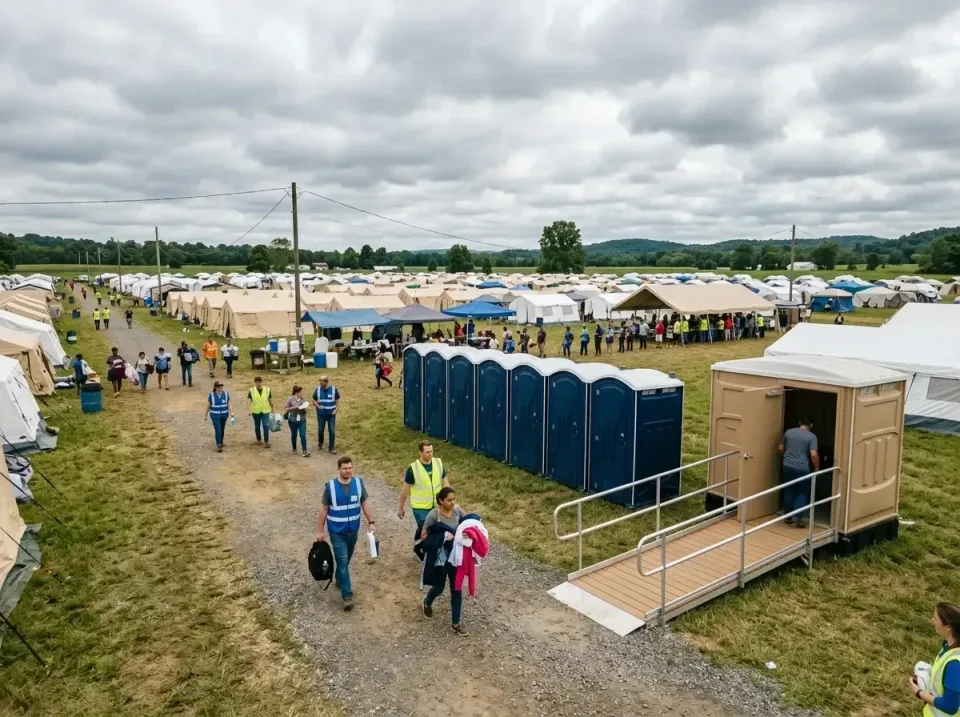 disaster-relief-camp-restrooms-010 — frequently asked questions, Dumpster & Portable Bathrooms Rental in Diamond, IL